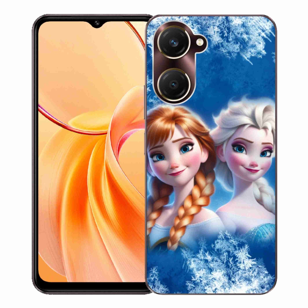 Gelový kryt mmCase na Vivo Y28s 5G - ledové království 2