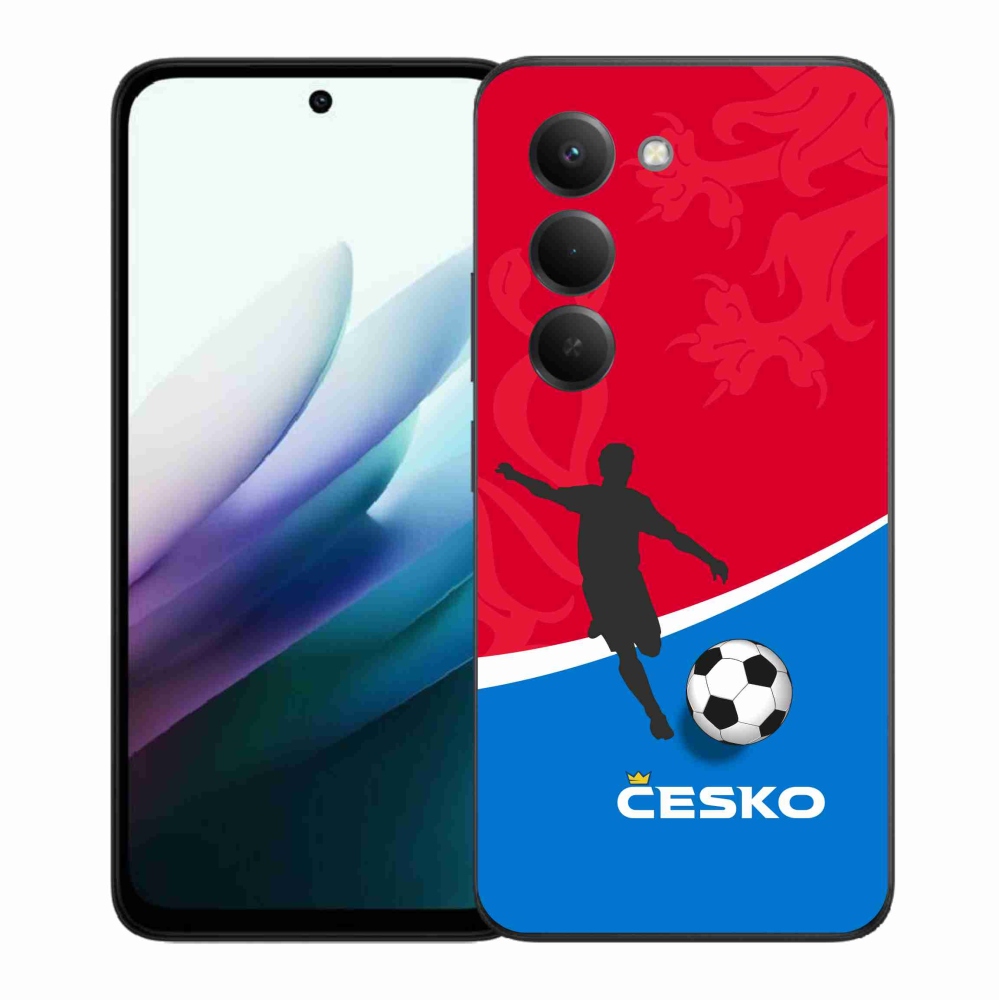 Gelový kryt mmCase na Xiaomi Redmi 15 4G/5G (171mm) - fotbal Česko