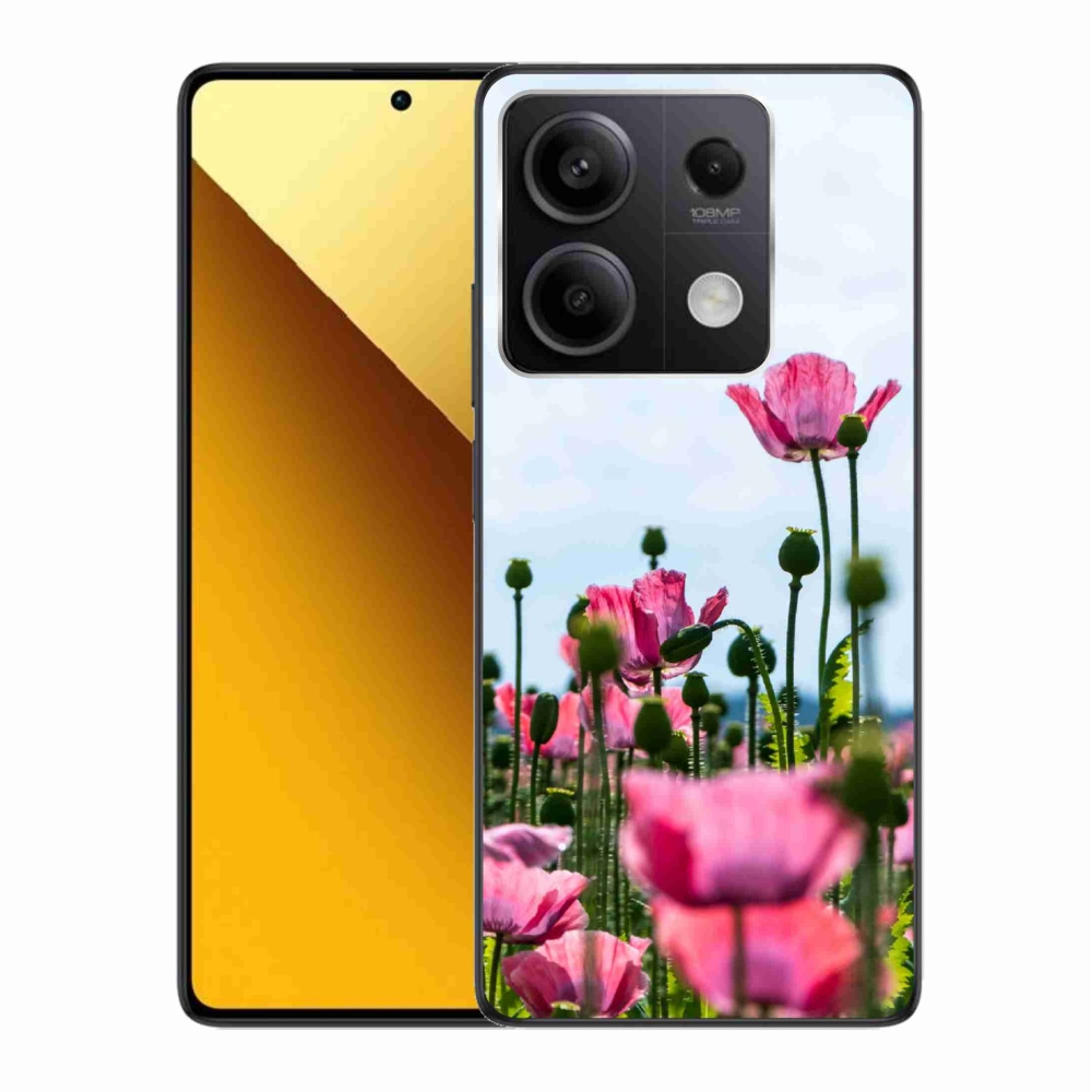 Gelový kryt mmCase na Xiaomi Redmi Note 13 5G - vlčí mák