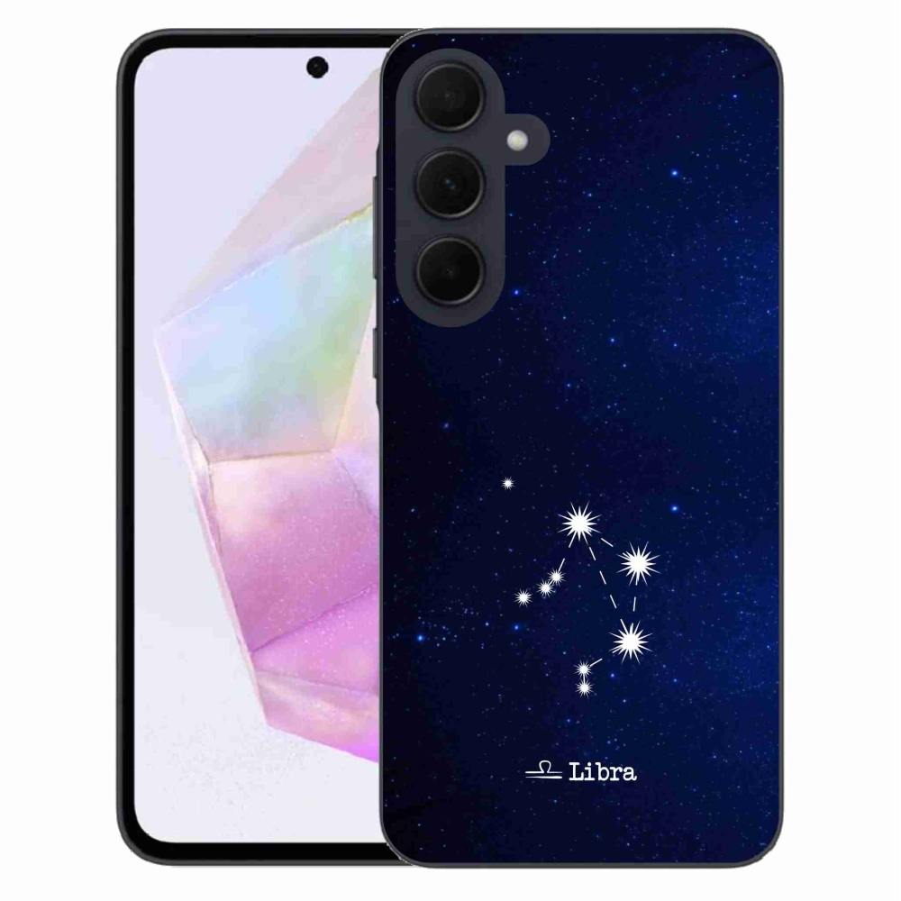 Gelový kryt mmCase na Samsung Galaxy A35 5G - souhvězdí Váhy