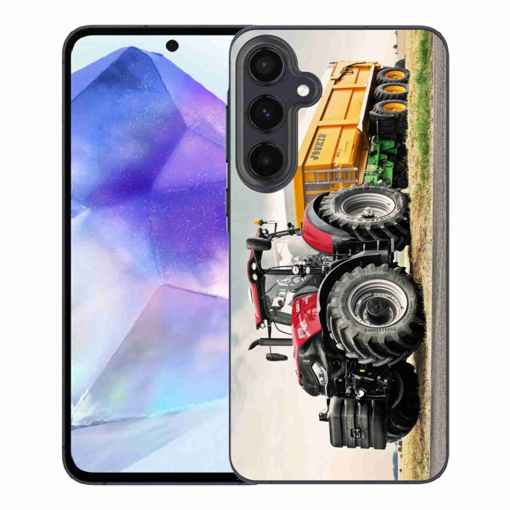 Gelový kryt mmCase na Samsung Galaxy A55 5G - traktor 3