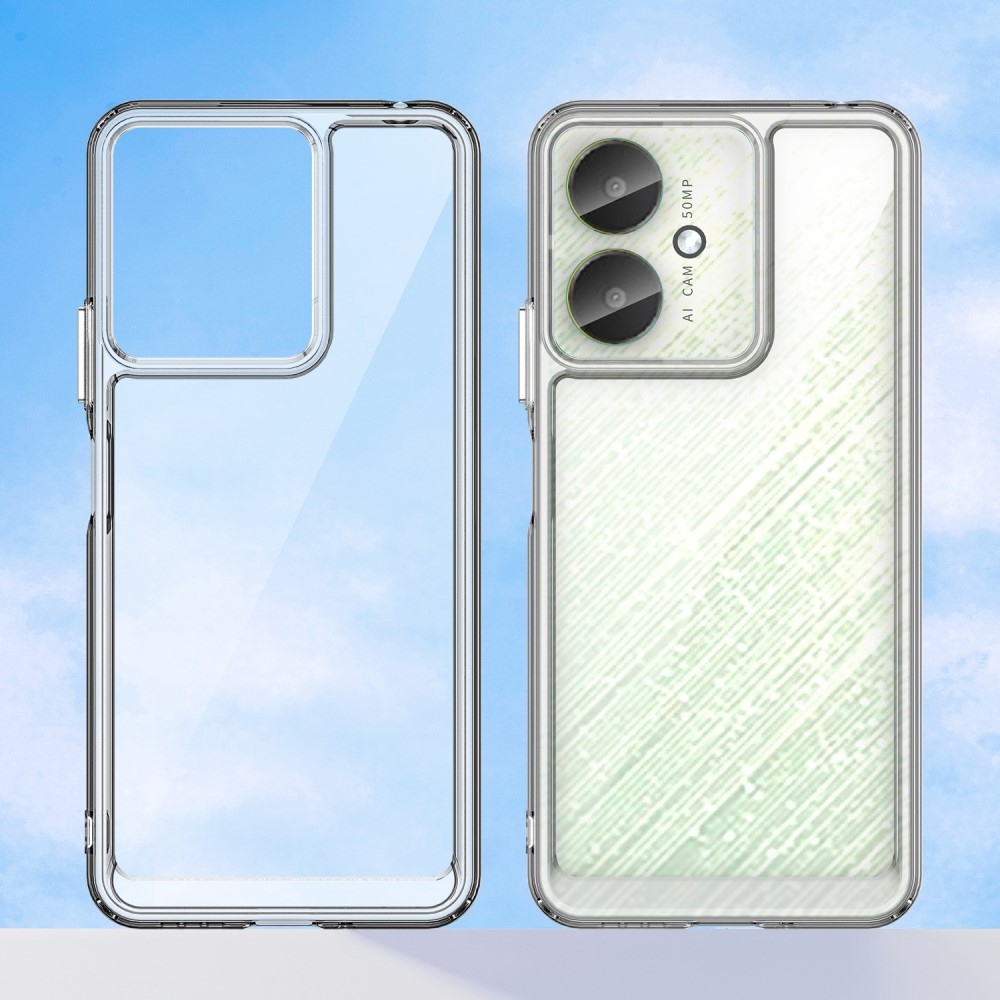 Gelový obal s pevnými zády na Xiaomi Redmi 13C 5G - průhledný