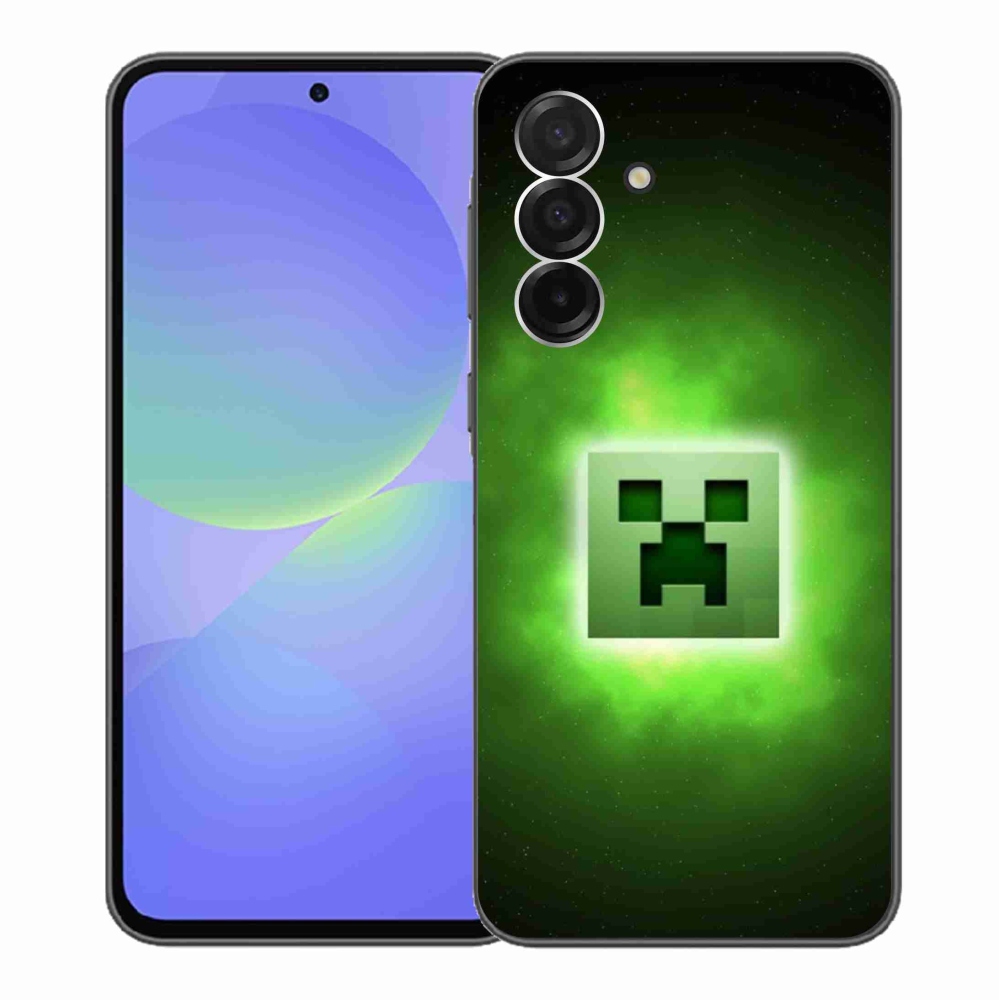 Gelový kryt mmCase na Samsung Galaxy A36 5G - minecraft