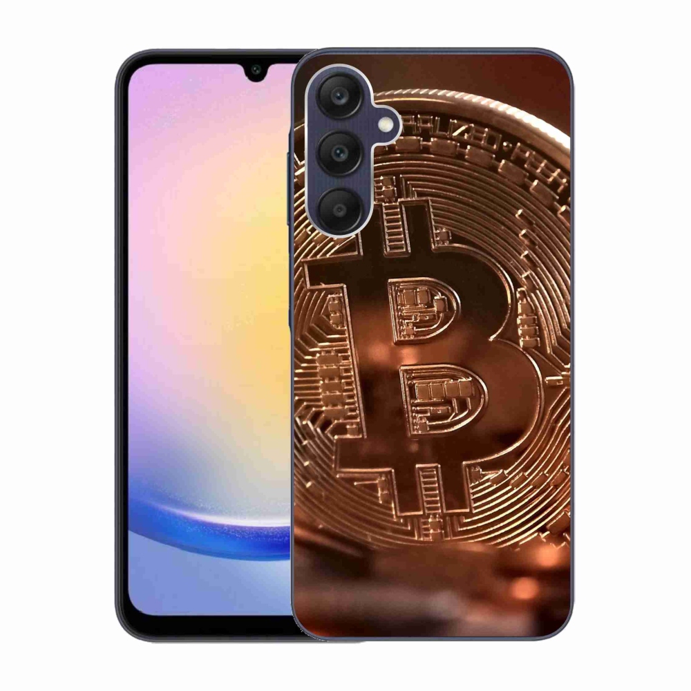 Gelový kryt mmCase na Samsung Galaxy A25 5G - bitcoin