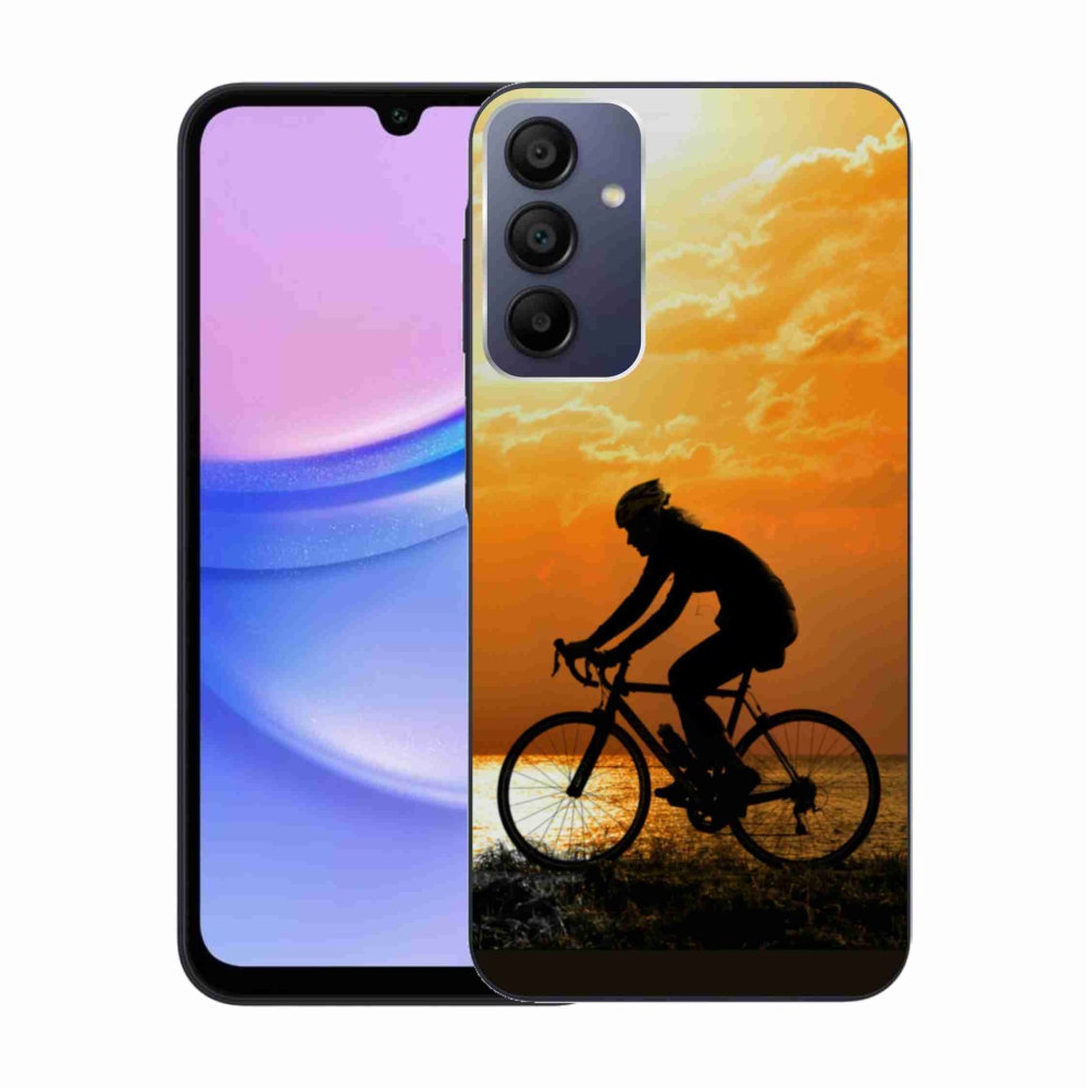 Gelový kryt mmCase na Samsung Galaxy A15 4G/5G - cyklovýlet