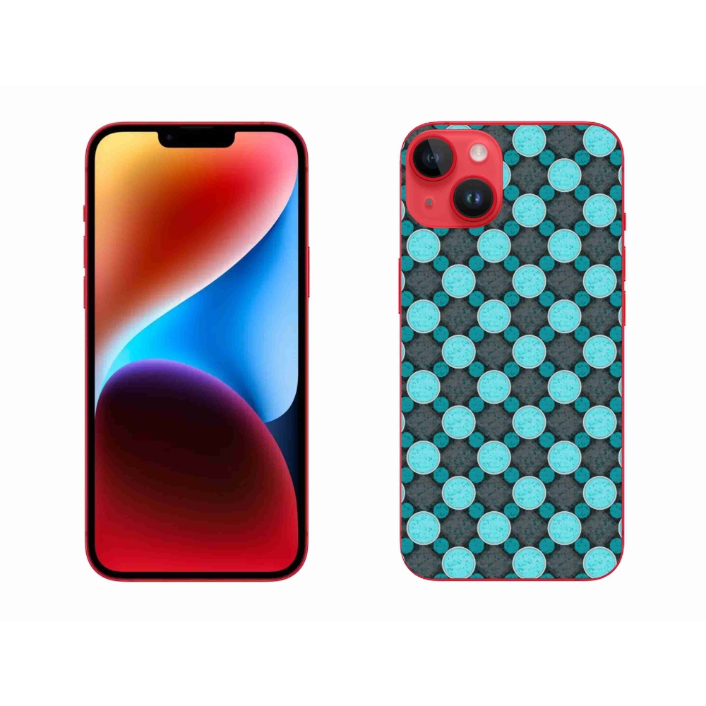 Gelový kryt mmCase na iPhone 14 Plus - abstraktní motiv 14