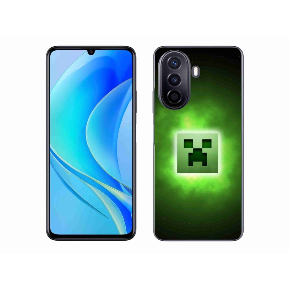 Gelový kryt mmCase na Huawei Nova Y70 - minecraft