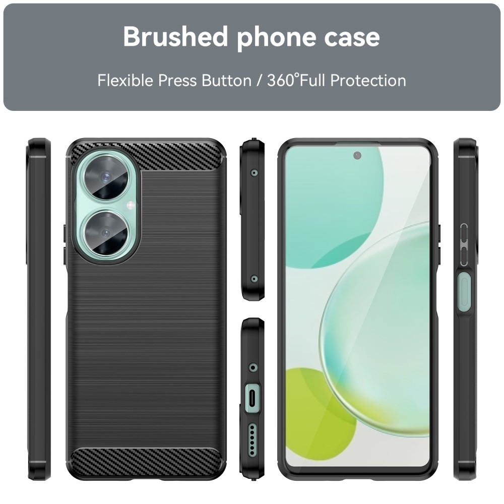 Carbon odolný gelový obal na Huawei Nova 11i - černý