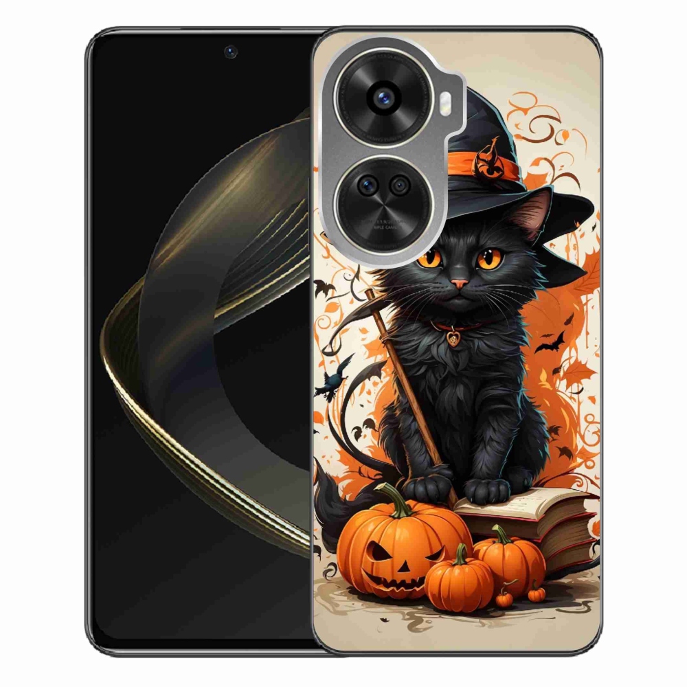 Gelový kryt mmCase na Huawei Nova 12 SE - kocour čaroděj