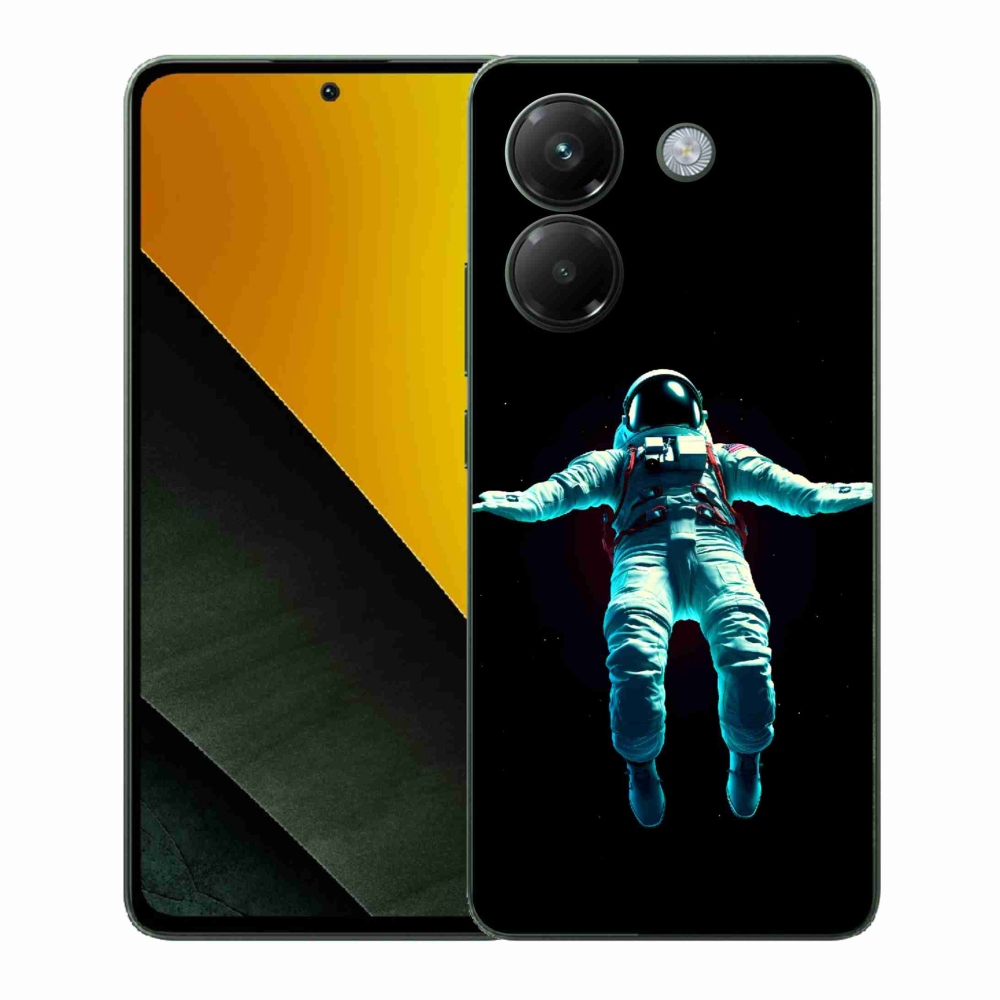 Gelový kryt mmCase na Xiaomi Poco M7 Pro 5G - kosmonaut
