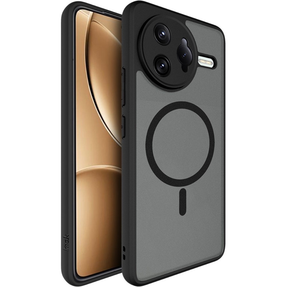 Case matný gelový obal s MagSafe na Xiaomi Poco F7 Ultra 5G - černý