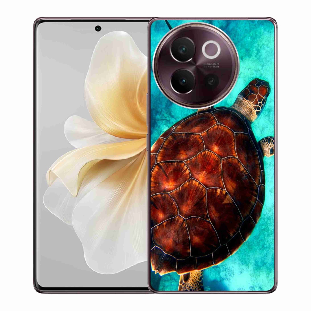 Gelový kryt mmCase na Vivo V40 Lite 5G - želva