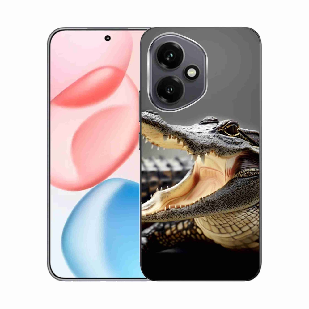 Gelový kryt mmCase na Honor 400 - krokodýl