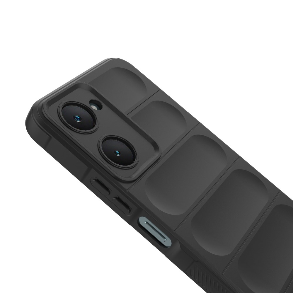 Rugg odolný gelový obal na Vivo Y28s 5G - černý