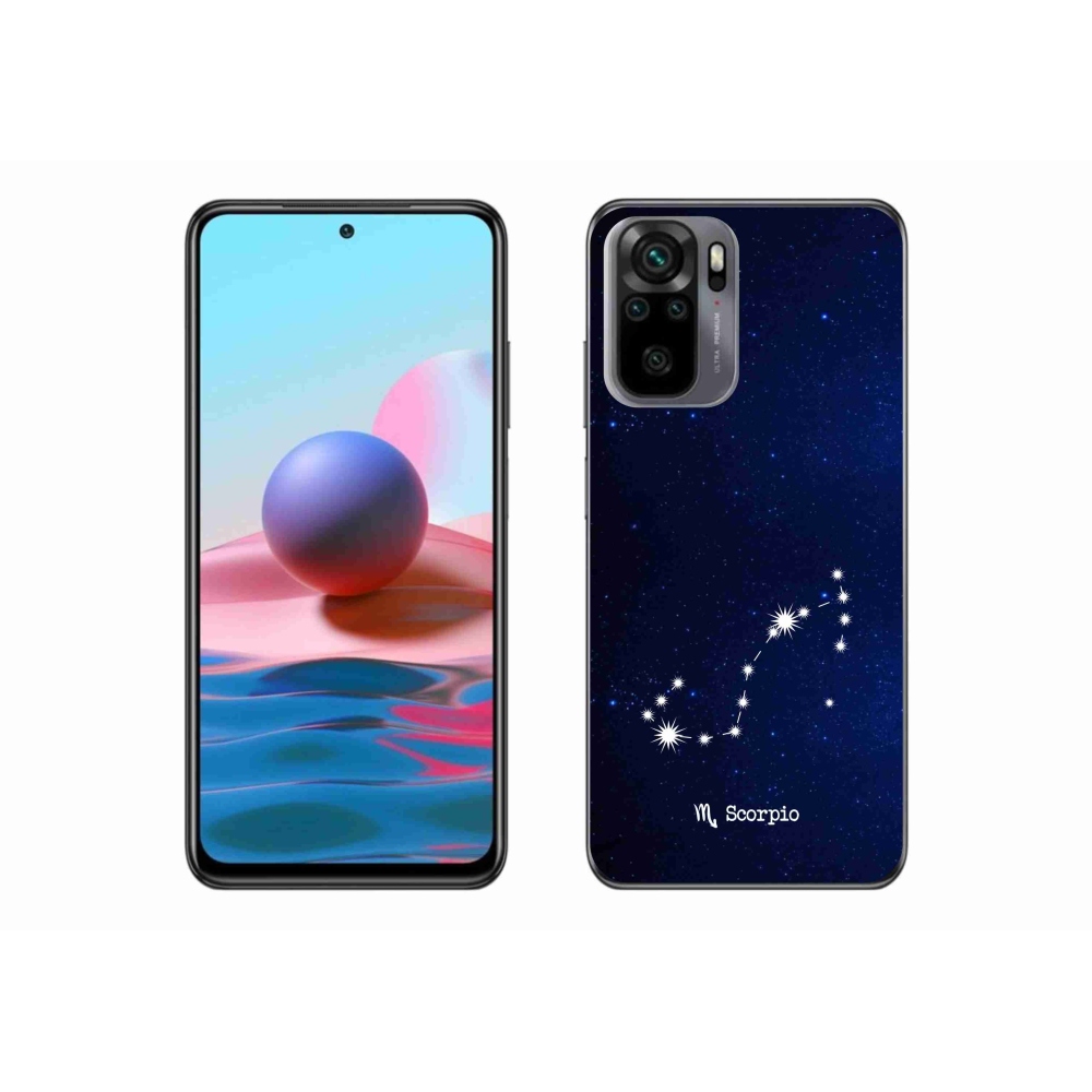 Gelový kryt mmCase na Xiaomi Redmi Note 10S - souhvězdí Štíra