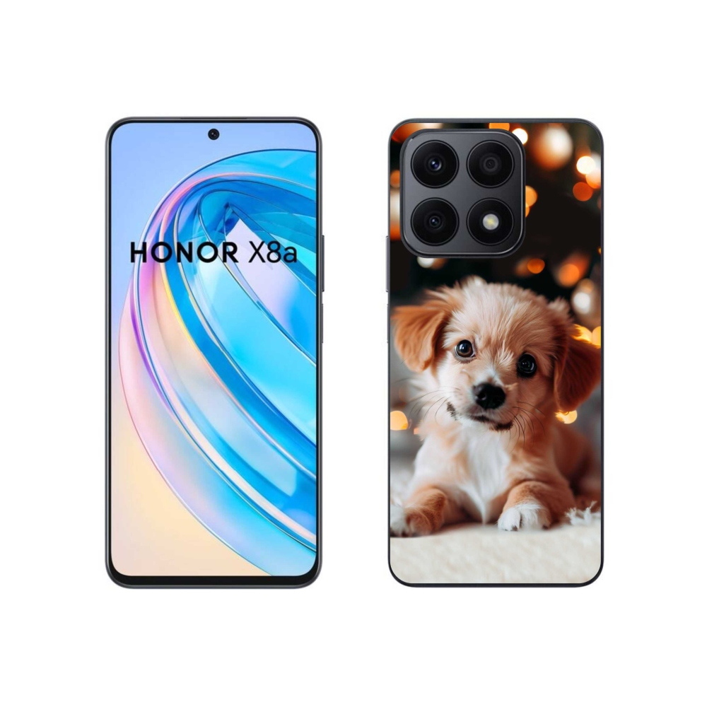 Gelový kryt mmCase na Honor X8a - štěňátko