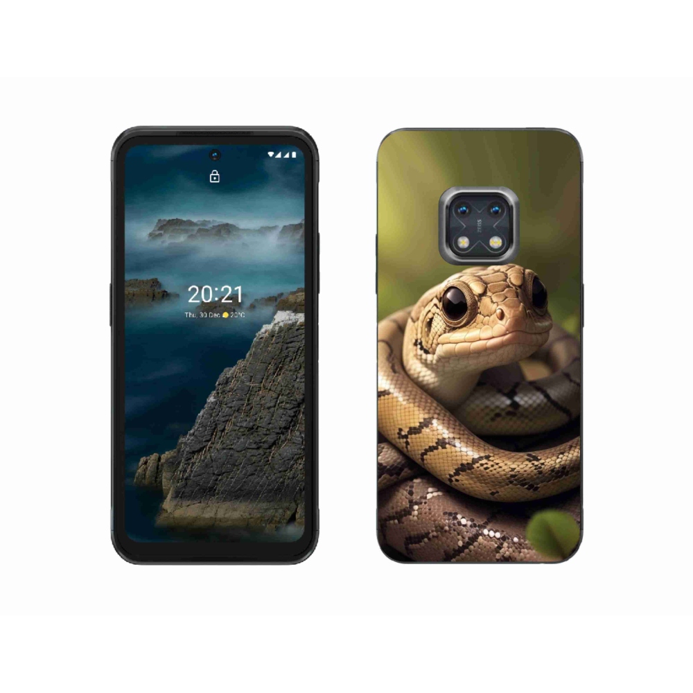 Gelový kryt mmCase na Nokia XR20 - had 1