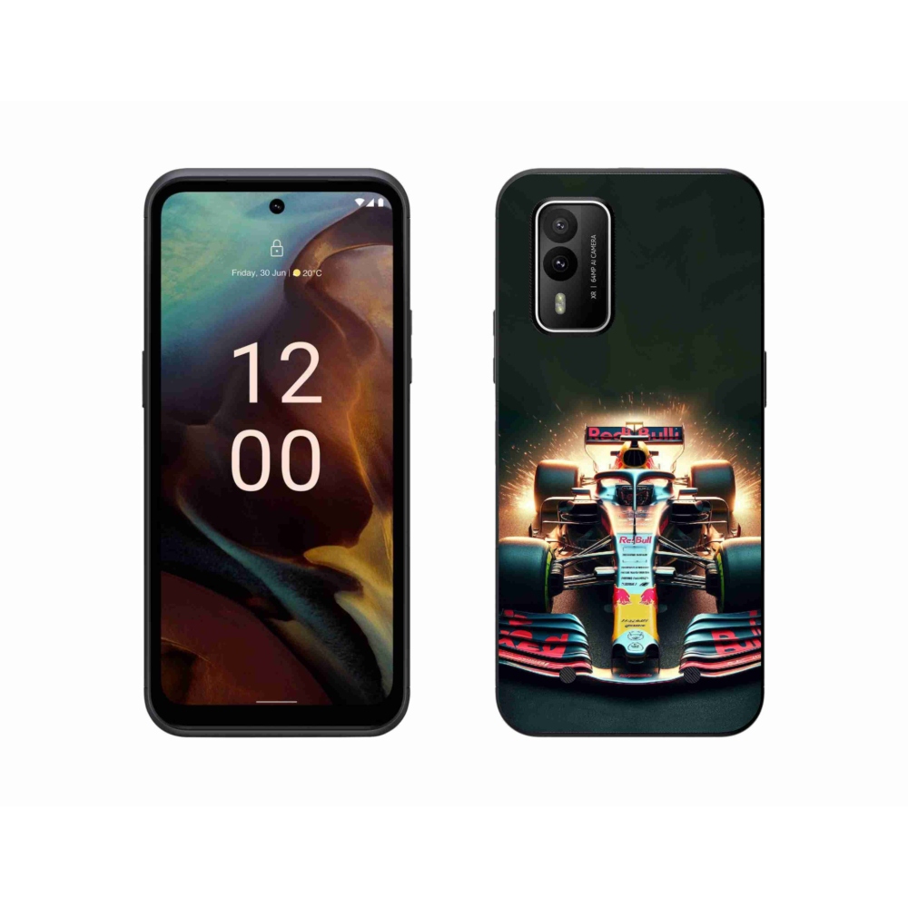 Gelový kryt mmCase na Nokia XR21 - formule 3