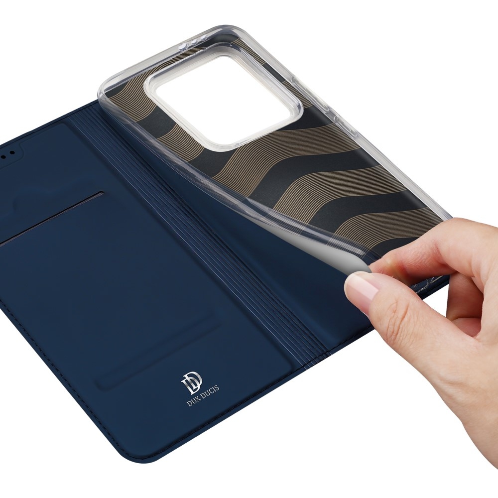 DUX knížkové pouzdro na Xiaomi 14T - tmavěmodré