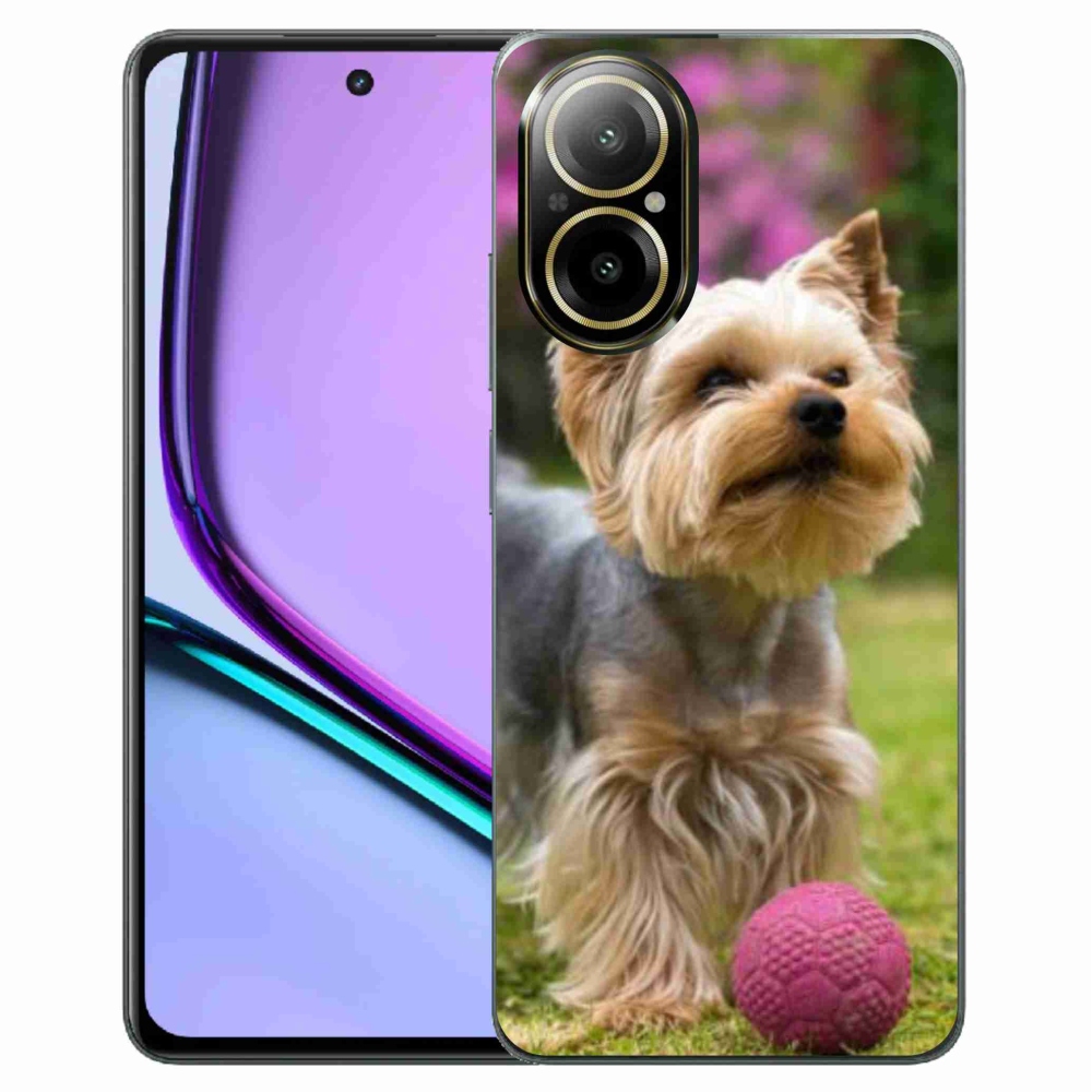 Gelový obal mmCase na Realme C67 - jorkšír 4