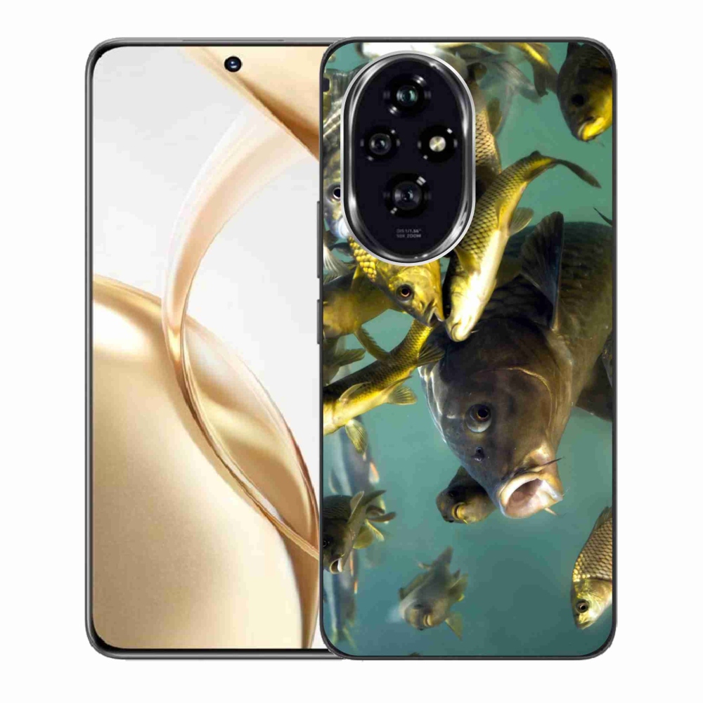 Gelový obal mmCase na Honor 200 5G - hejno ryb