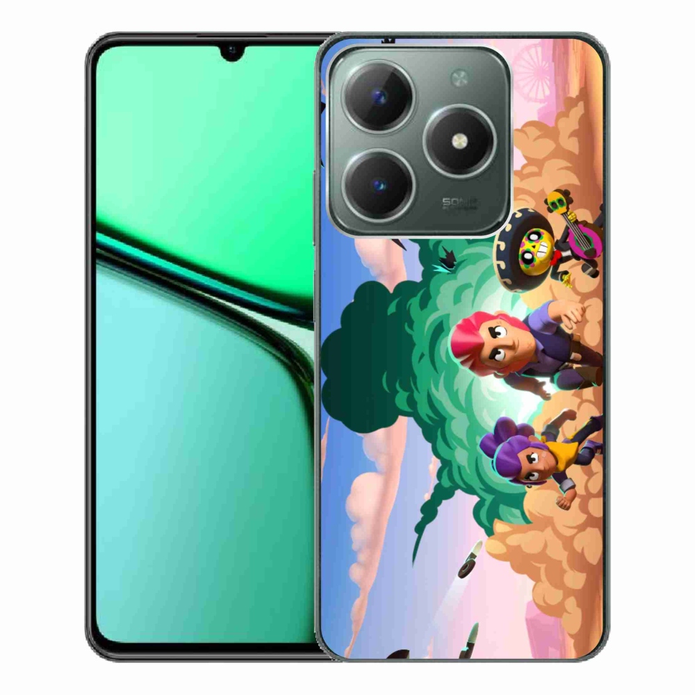 Gelový kryt mmCase na Realme C61 - brawl stars