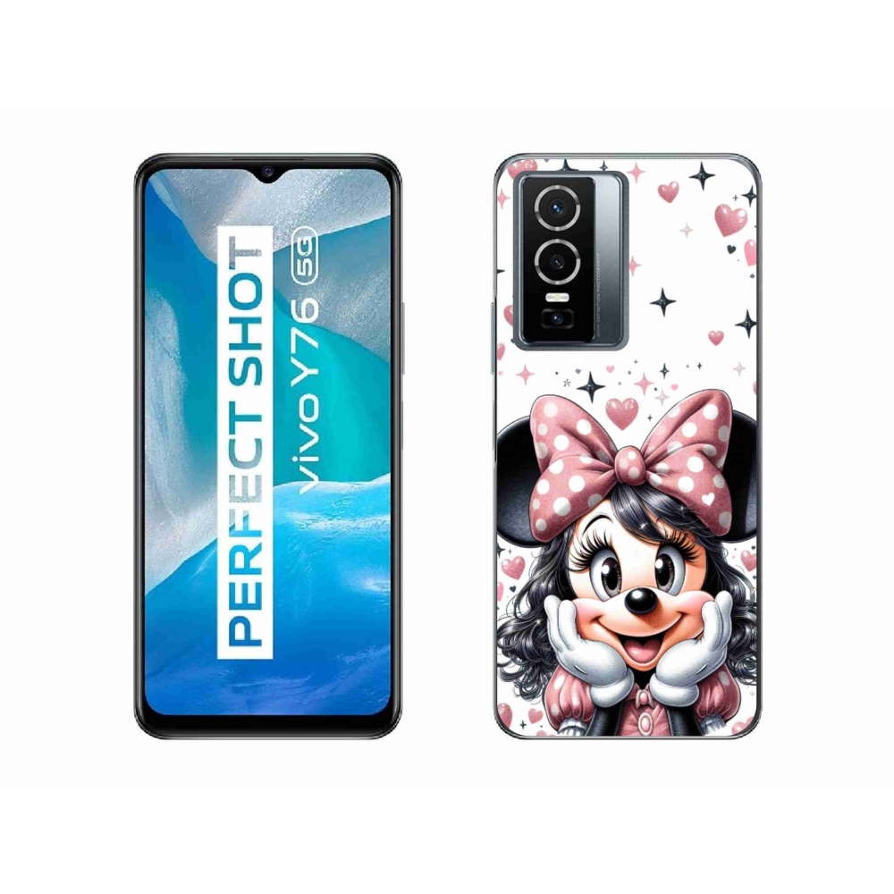Gelový kryt mmCase na Vivo Y76 5G - minnie