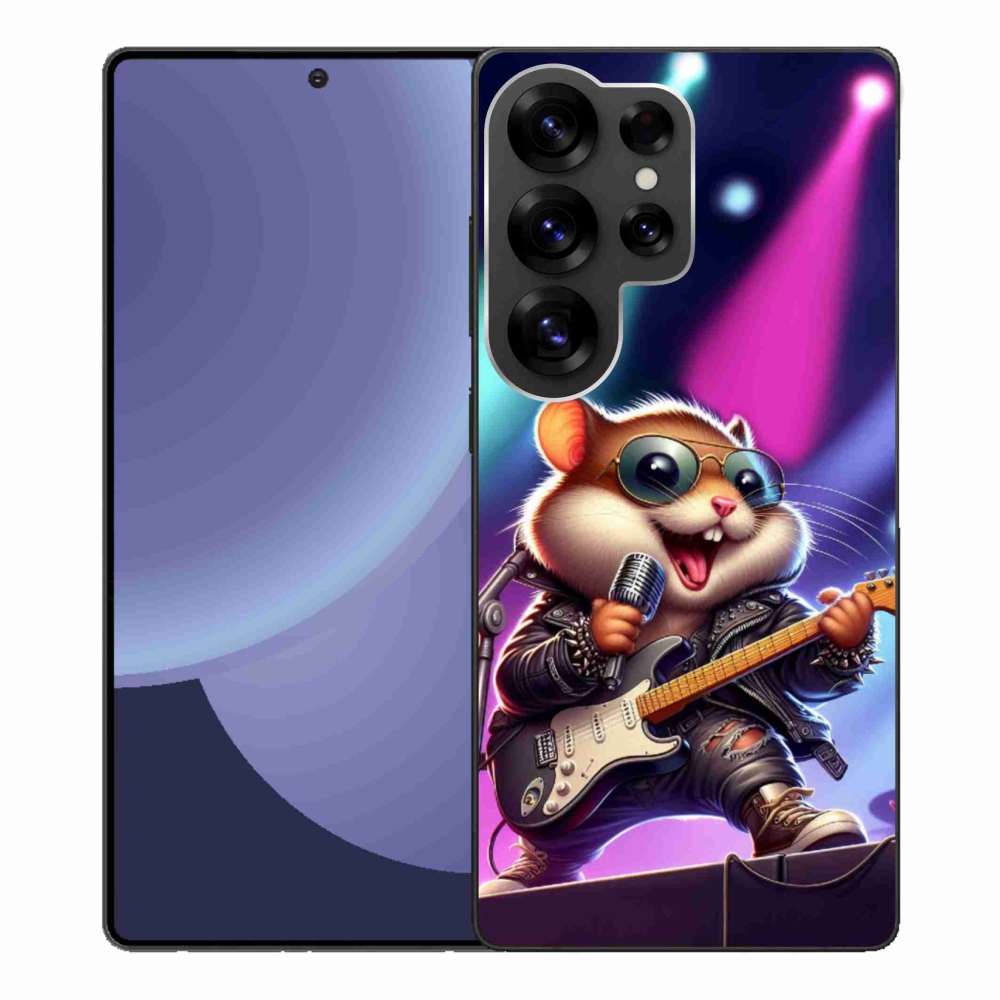 Gelový kryt mmCase na Samsung Galaxy S25 Ultra - křeček rocker
