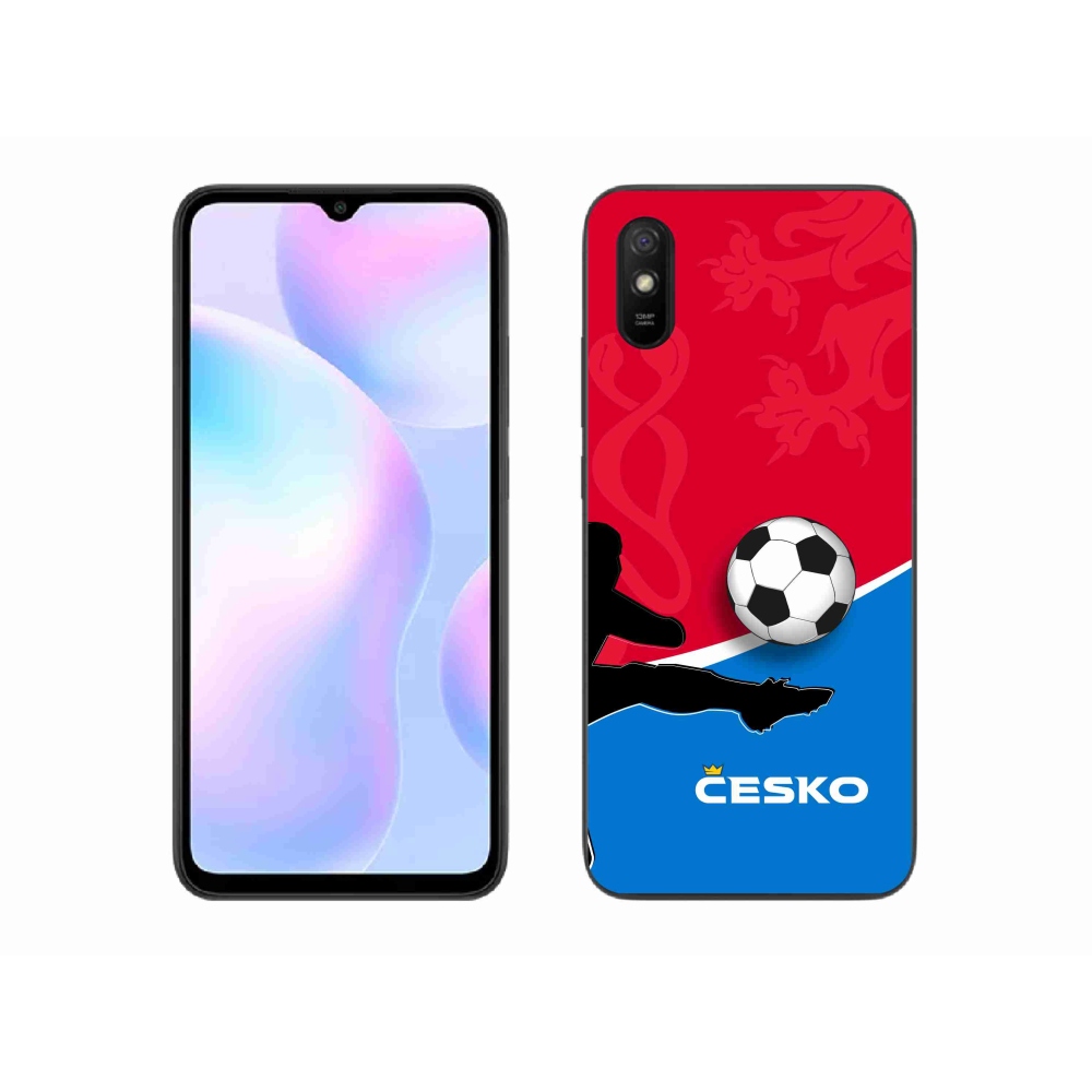 Gelový kryt mmCase na Xiaomi Redmi 9AT - fotbal Česko 2