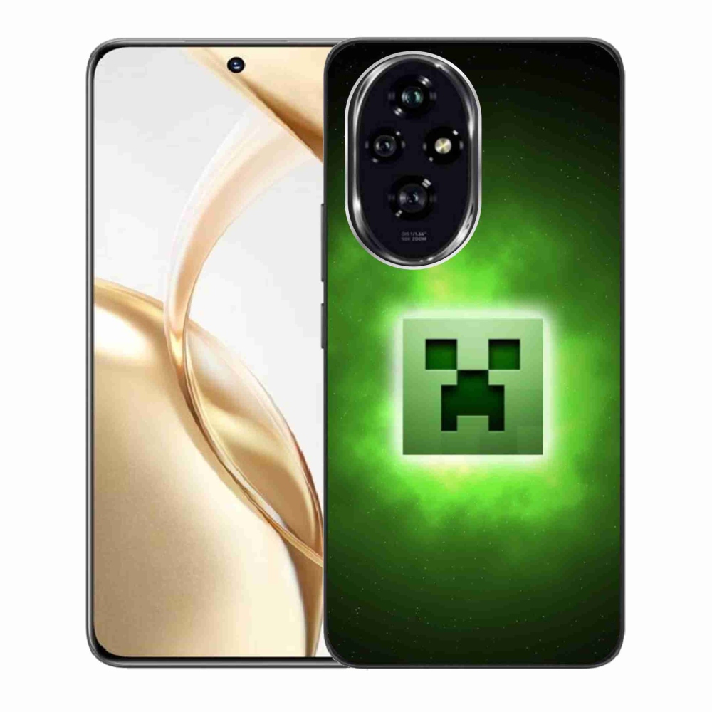 Gelový kryt mmCase na Honor 200 5G - minecraft