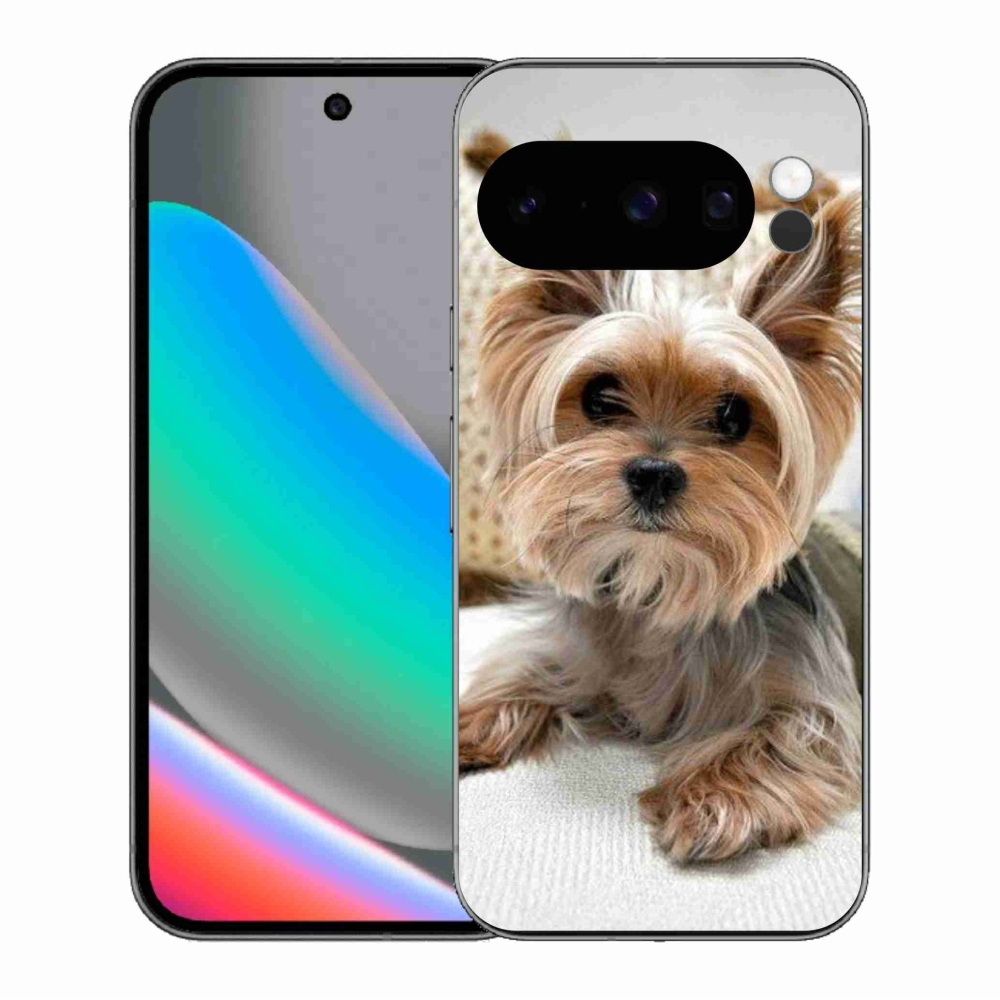 Gelový kryt mmCase na Google Pixel 10 Pro - jorkšír 5