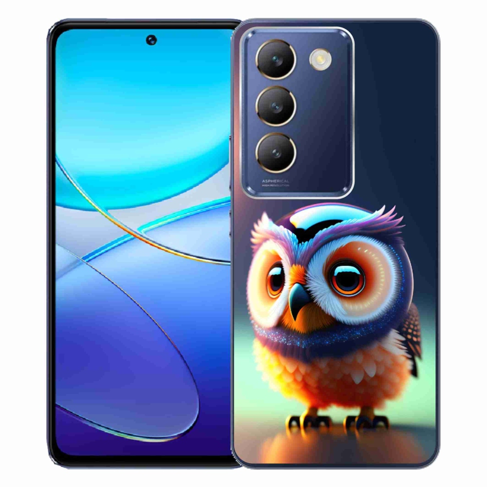 Gelový kryt mmCase na Vivo V40 SE 4G/5G - sovička