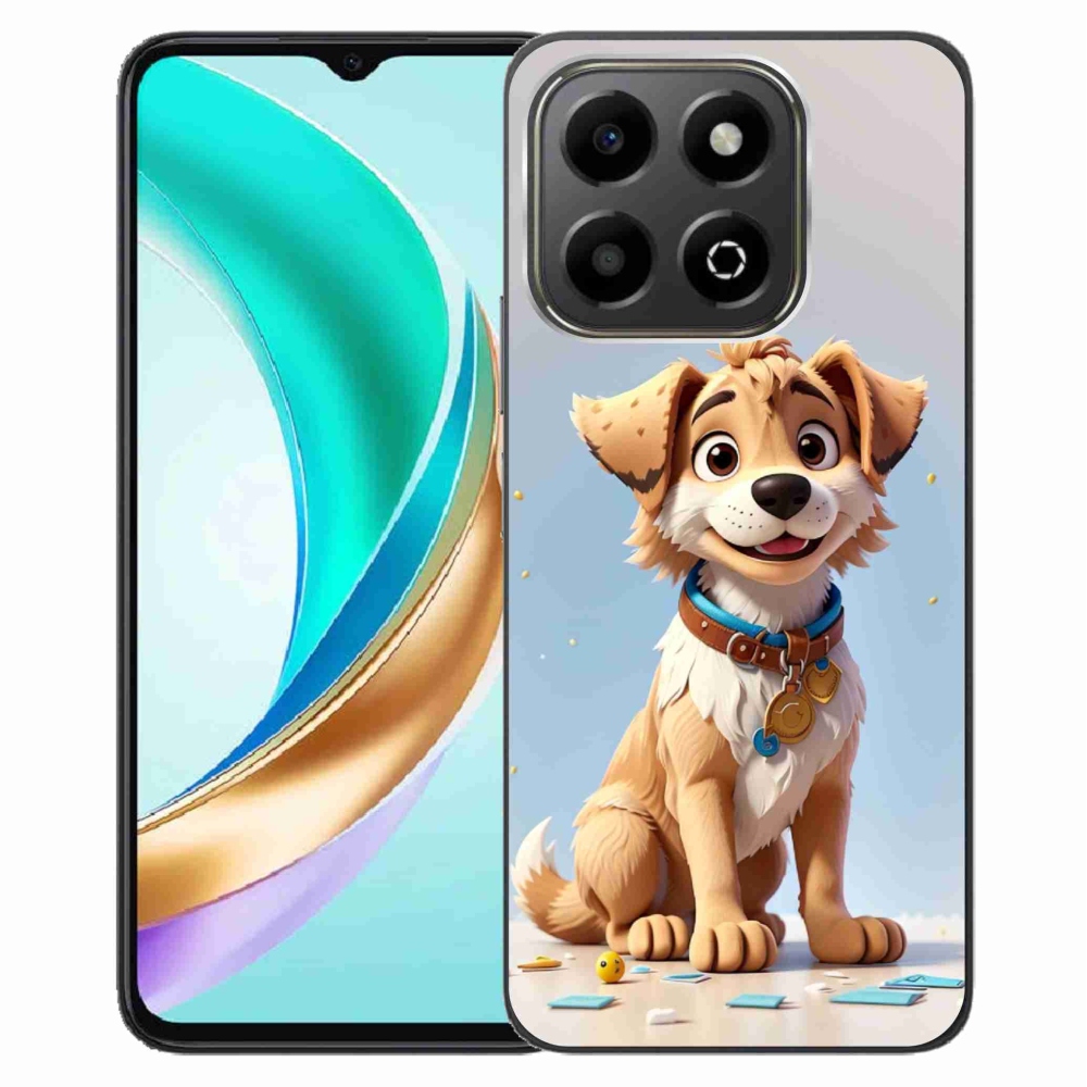 Gelový kryt mmCase na Honor X6b - kreslené štěně