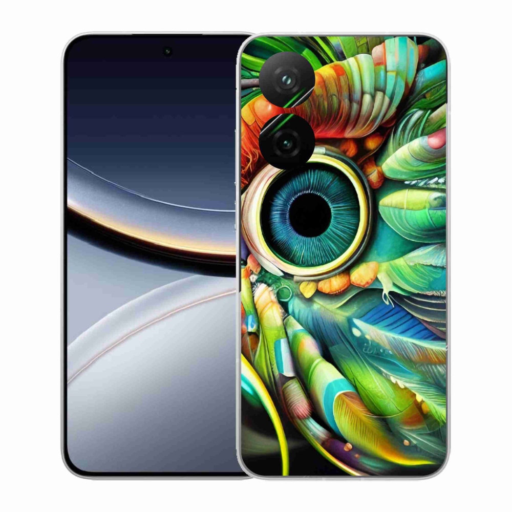 Gelový kryt mmCase na Xiaomi Poco F7 5G - abstraktní motiv 18