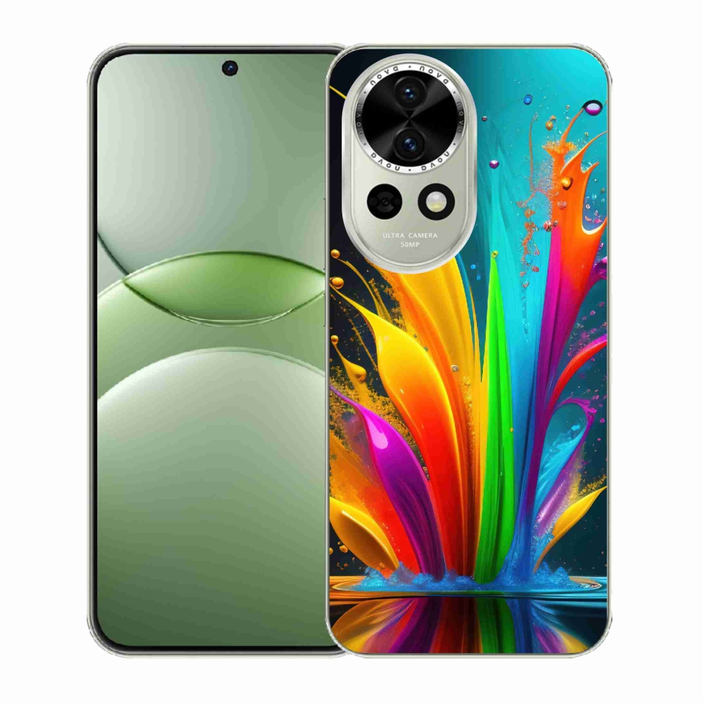 Gelový kryt mmCase na Huawei Nova 13 5G - abstraktní motiv 1