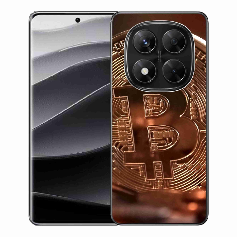 Gelový kryt mmCase na Xiaomi Redmi Note 14 Pro 5G/Poco X7 5G - bitcoin