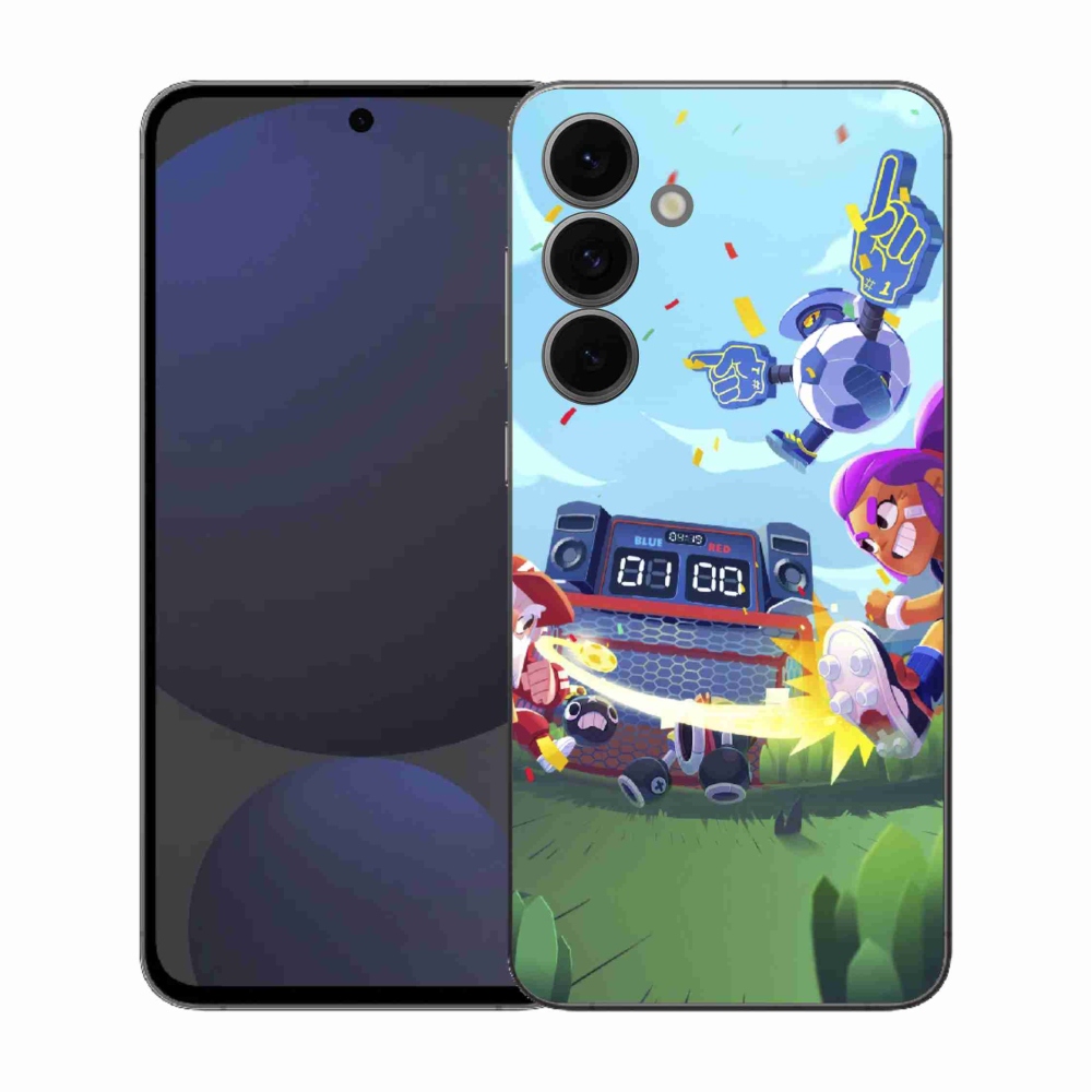 Gelový kryt mmCase na Samsung Galaxy S25 FE - brawl stars 1