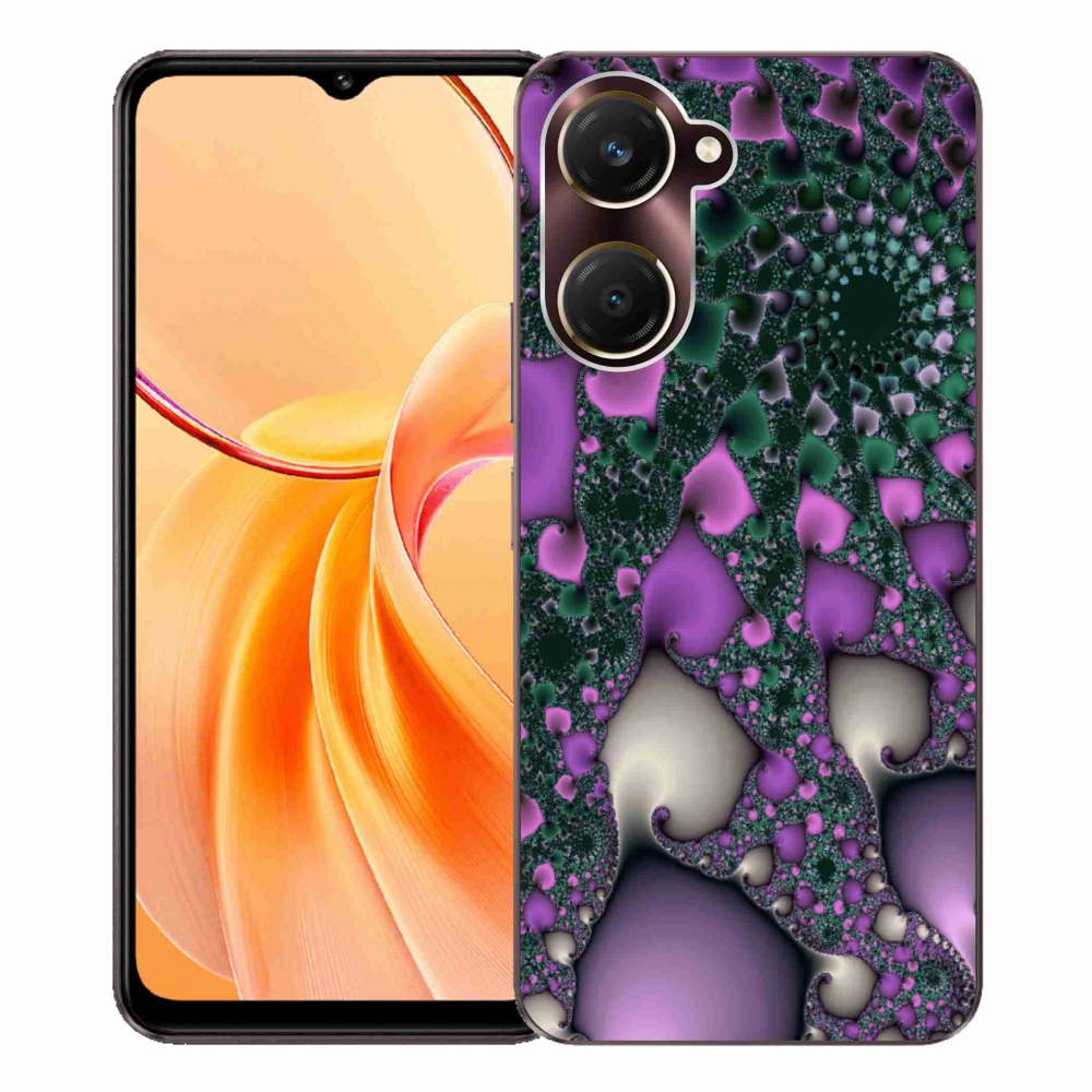 Gelový kryt mmCase na Vivo Y28s 5G - abstrakt 7