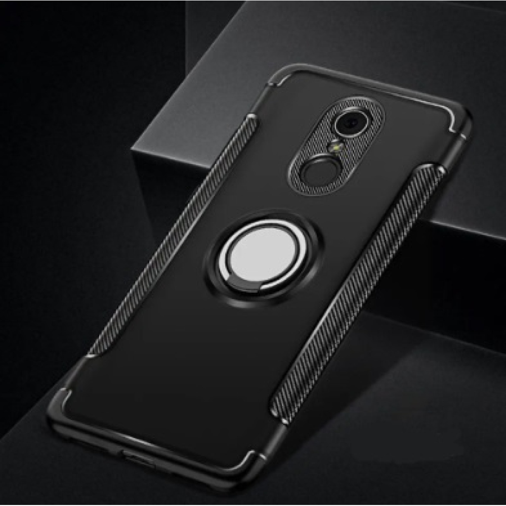 Ring odolný obal na Xiaomi Redmi Note 4X - černý