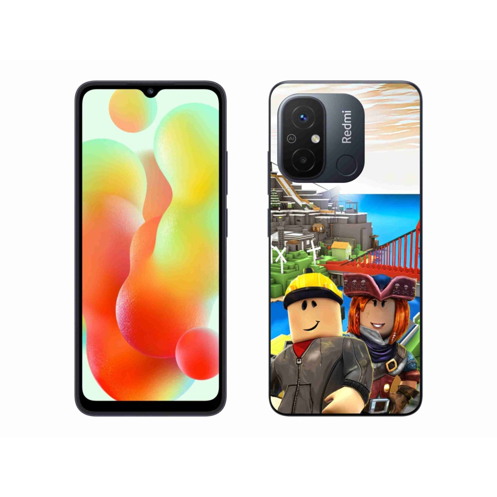 Gelový kryt mmCase na Xiaomi Redmi 12C - roblox 1