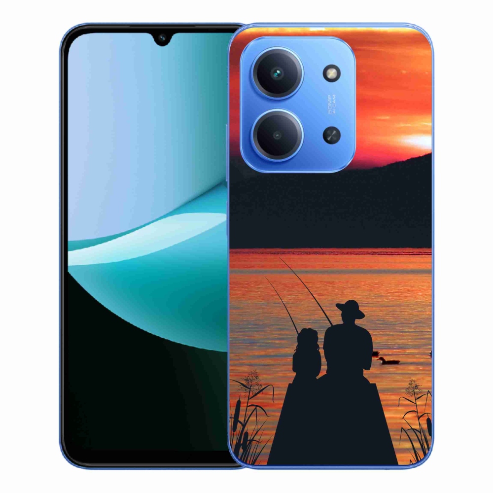 Gelový kryt mmCase na Xiaomi Redmi 15C 4G/5G (173mm) - rybaření 3