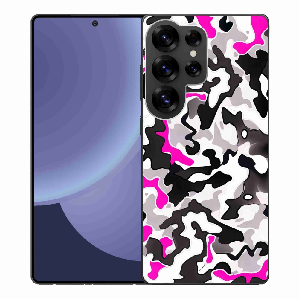 Gelový kryt mmCase na Samsung Galaxy S25 Ultra - maskáčový vzor 5