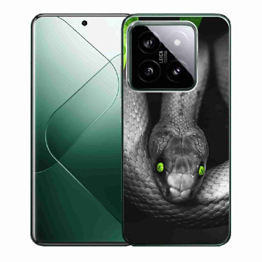 Gelový kryt mmCase na Xiaomi 14 - had