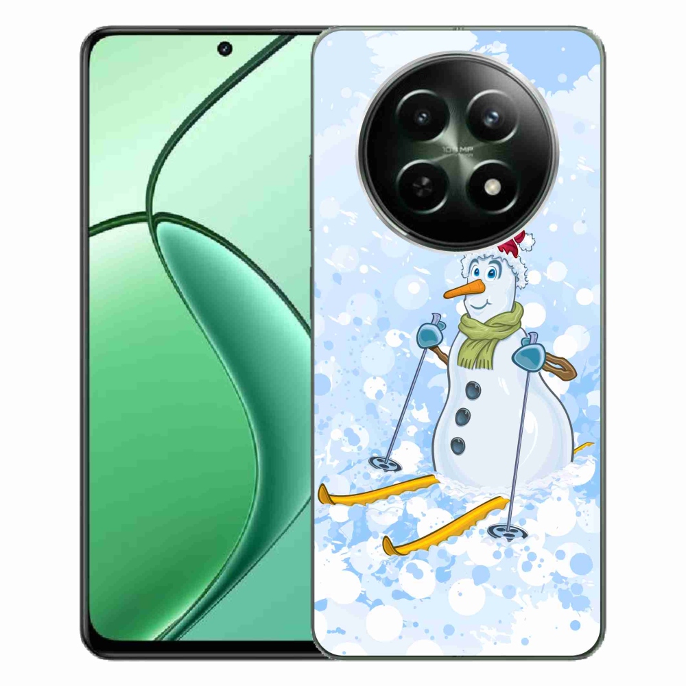Gelový kryt mmCase na Realme 12 5G/12x 5G - sněhulák