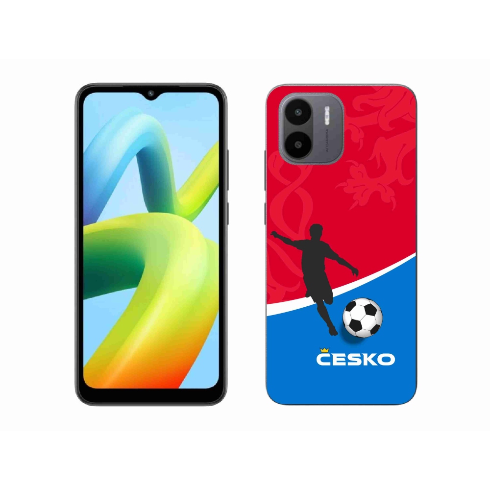 Gelový kryt mmCase na Xiaomi Redmi A1 - fotbal Česko