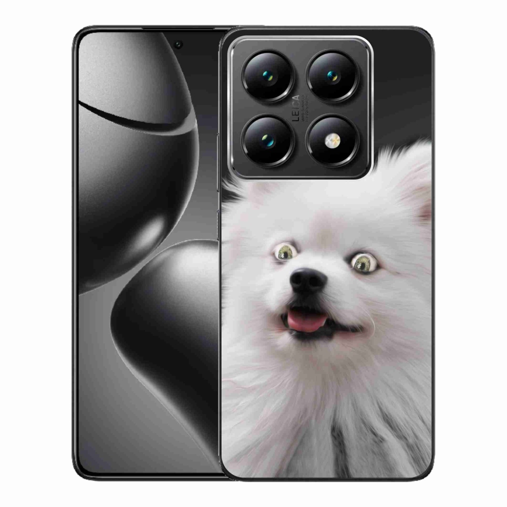Gelový kryt mmCase na Xiaomi 14T Pro - bílý špic