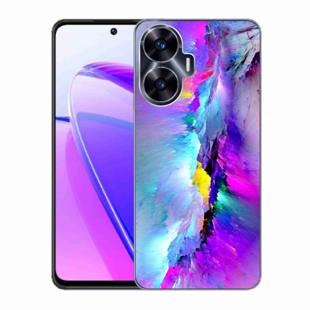 Gelový kryt mmCase na Realme C55 - abstrakt