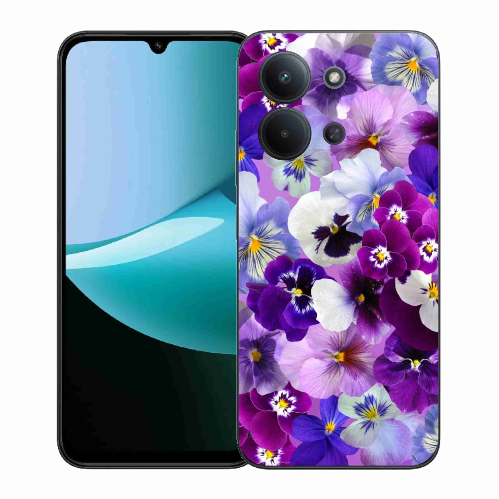 Gelový kryt mmCase na Xiaomi Redmi 15C 4G (171mm)/Poco C85 4G (171mm) - květiny 9