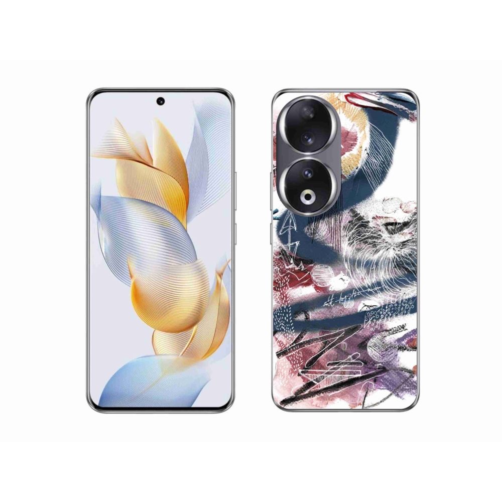 Gelový kryt mmCase na Honor 90 - abstraktní motiv 28