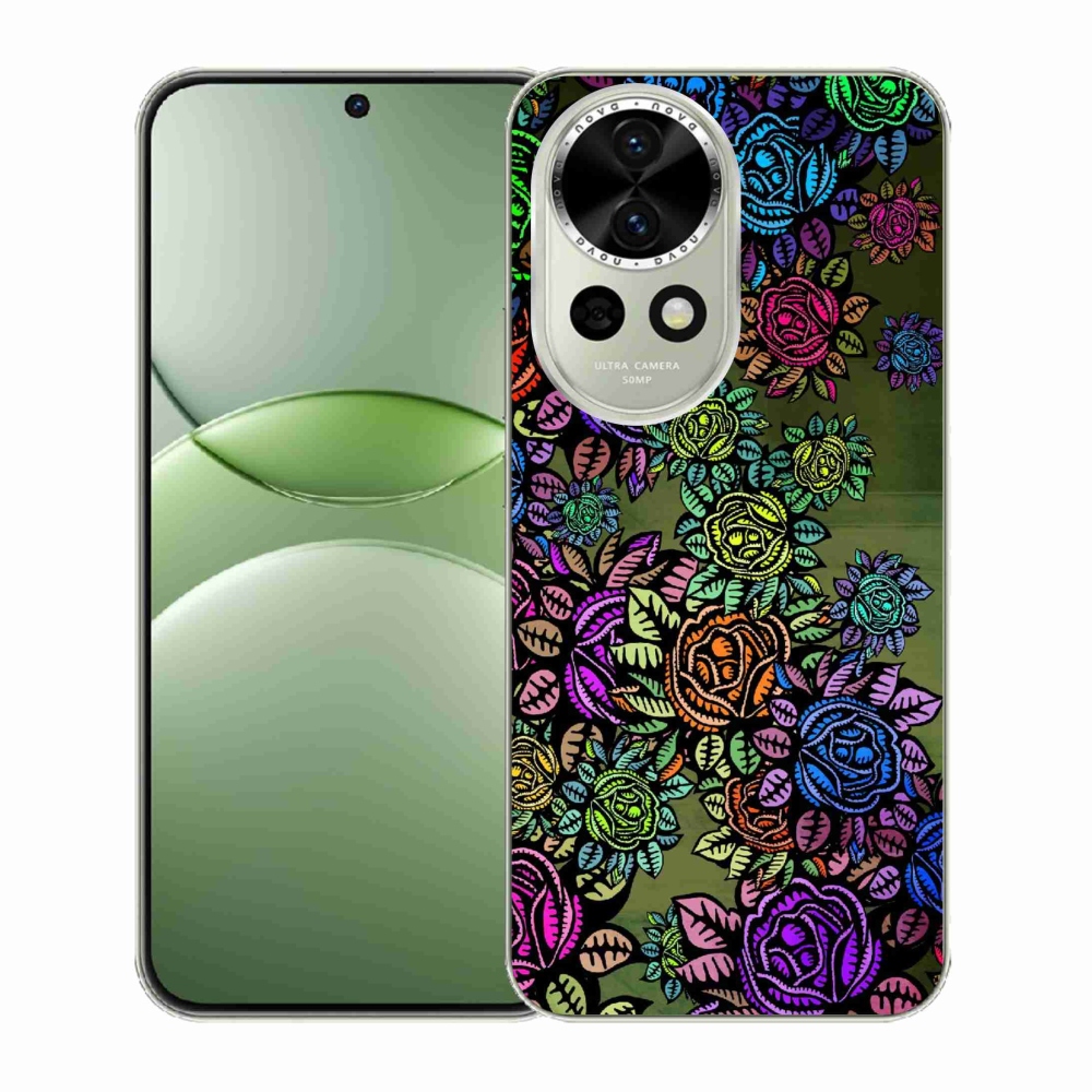 Gelový kryt mmCase na Huawei Nova 13 5G - květiny 6